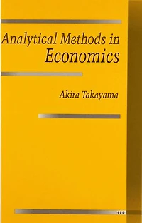 Analytical Methods in Economics