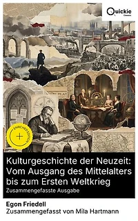 Kulturgeschichte der Neuzeit: Vom Ausgang des Mittelalters bis zum Ersten Weltkrieg (Zusammengefasste Ausgabe): Bereicherte Ausgabe. Abendländische Kultur von Renaissance bis Impressionismus: Thesen & Porträts
