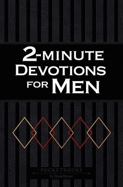 2-Minute Devotions for Men: Pocketbooks by BroadStreet