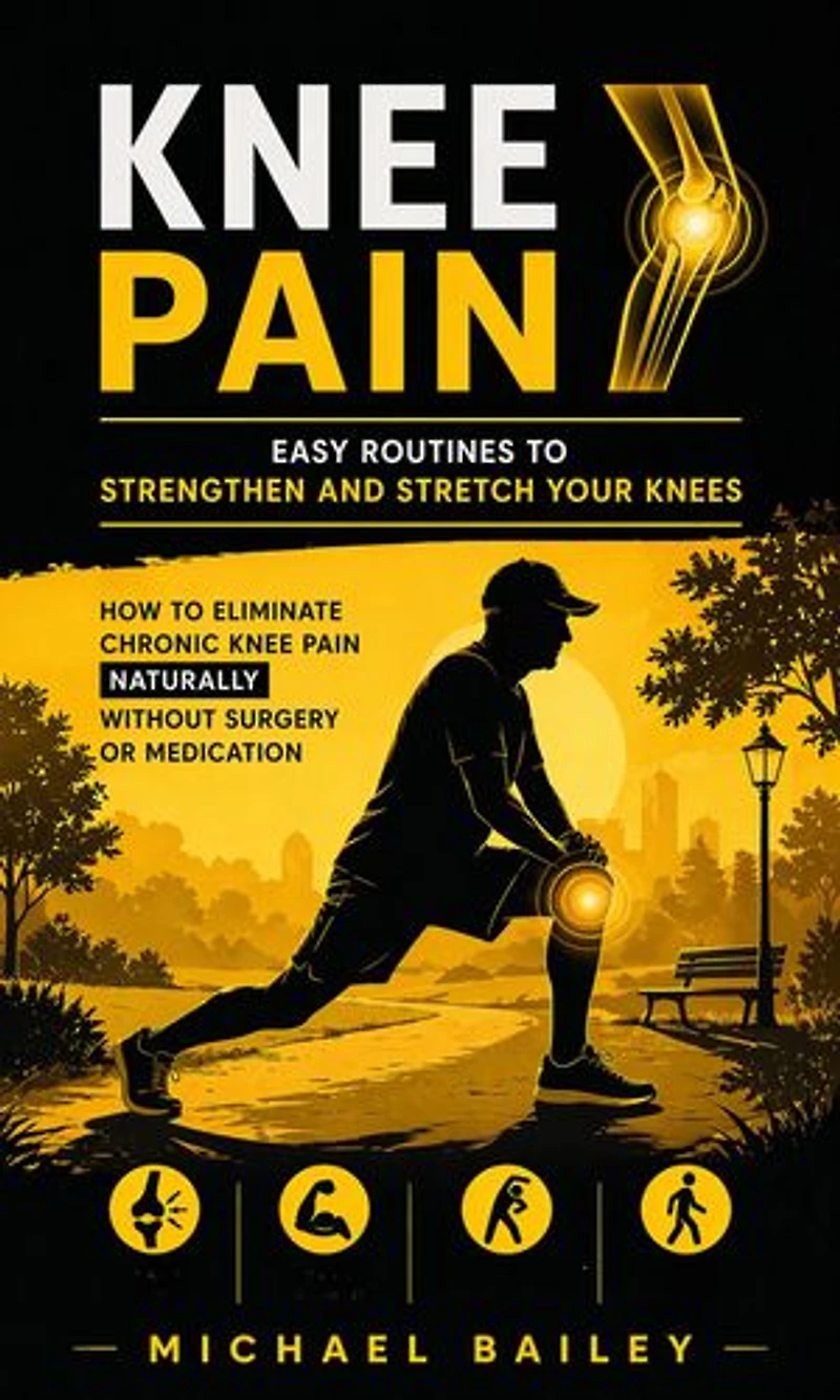 Knee Pain: Easy Routines to Strengthen and Stretch Your Knees: How to Eliminate Chronic Knee Pain Naturally Without Surgery or Medication