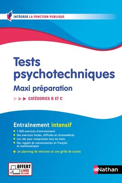 Tests psychotechniques, maxi préparation: catégories B et C