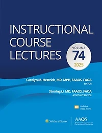 Instructional Course Lectures: Volume 75 Print + Ebook with Multimedia