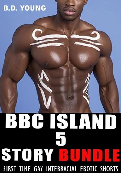 Bbc Island Bundle: Straight to Gay Interracial 5 Story Bundle