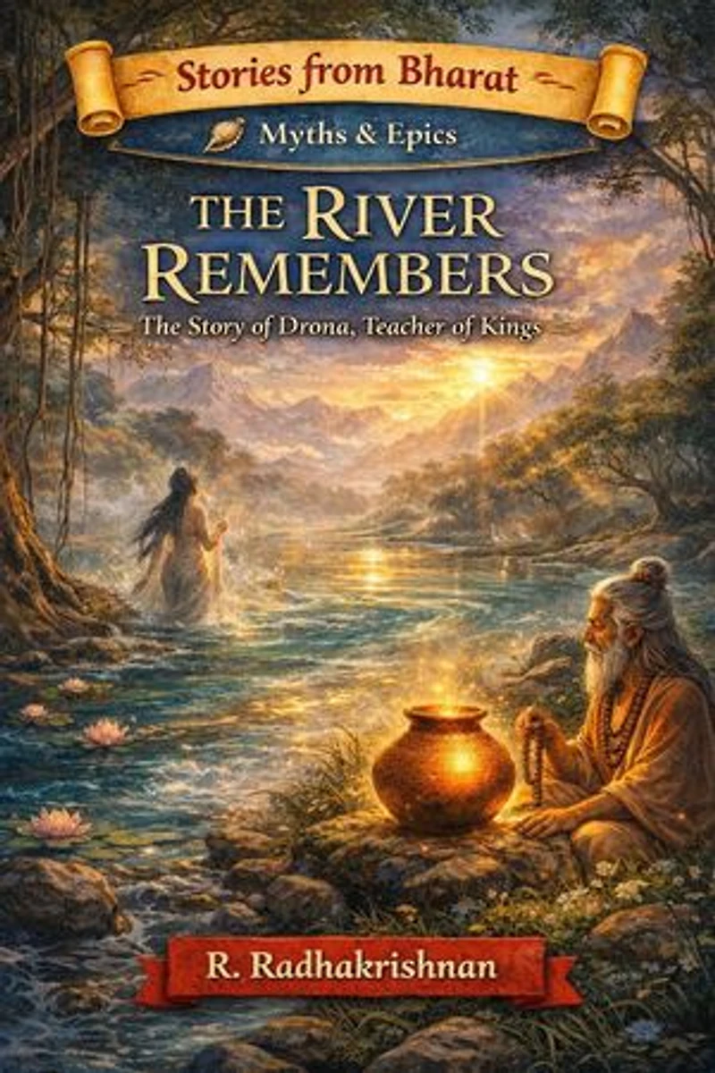 The RIver Remembers: The Story of Drona Teacher of Kings: Stories from Bharat, #1