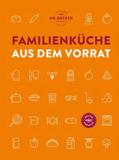 Familienküche aus dem Vorrat