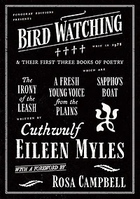 Bird Watching and their First Three Books of Poetry