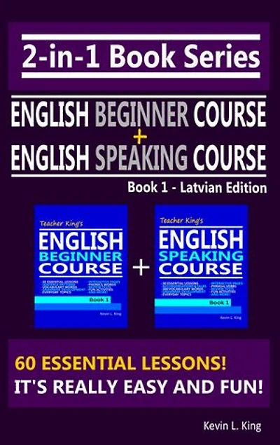 2-in-1 Book Series: Teacher King’s English Beginner Course Book 1 & English Speaking Course Book 1