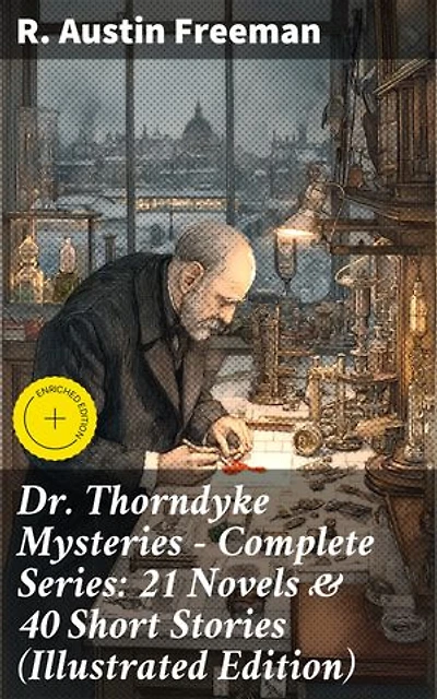 Dr. Thorndyke Mysteries – Complete Series: 21 Novels & 40 Short Stories (Illustrated Edition): Enriched edition. The Red Thumb Mark, The Eye of Osiris, A Silent Witness, The Cat's Eye…