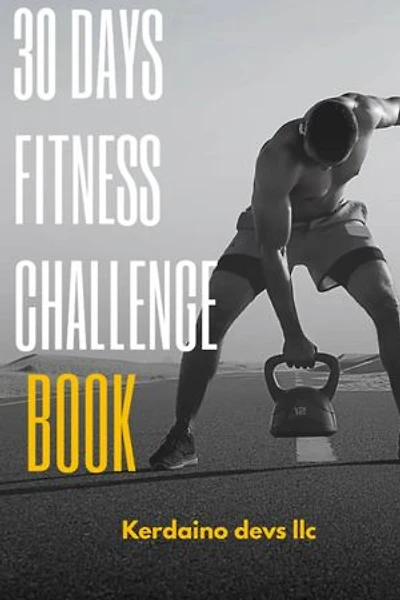 30 days fitness challenge book: live healthy