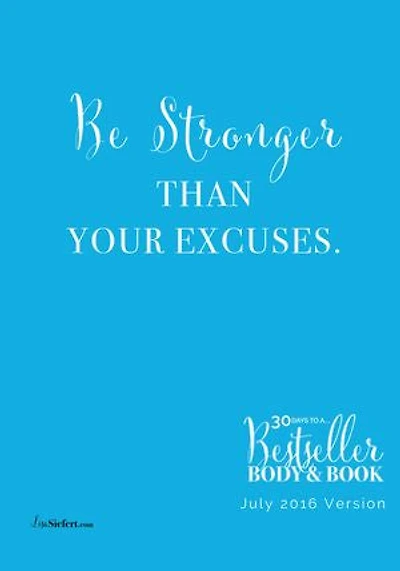 30 Days to a Bestseller Body & Life: A Fit & Wordy Girl Planner
