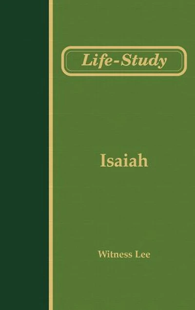 Life-study of Isaiah