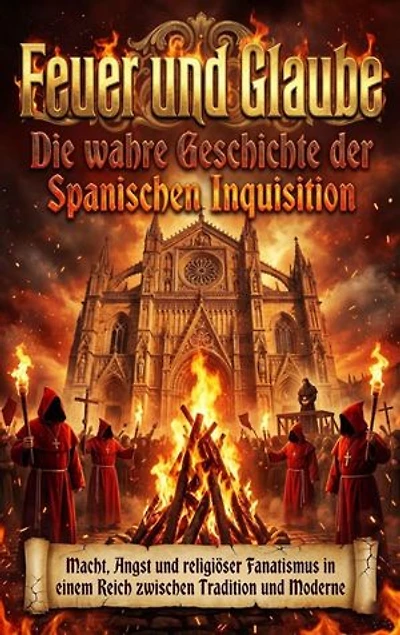 Feuer und Glaube: Die wahre Geschichte der Spanischen Inquisition: Macht, Angst und religiöser Fanatismus in einem Reich zwischen Tradition und Moderne