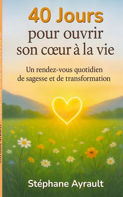 40 jours pour ouvrir son coeur à la vie: Un rendez-vous quotidien de sagesse et de transformation