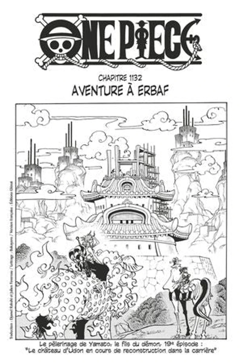 One Piece édition originale - Chapitre 1132: Aventure à Erbaf