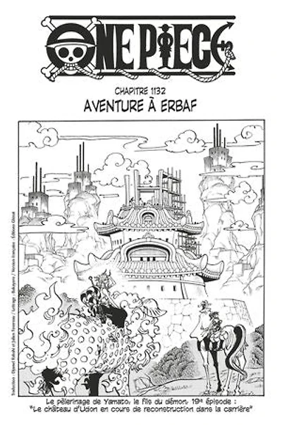 One Piece édition originale - Chapitre 1132: Aventure à Erbaf