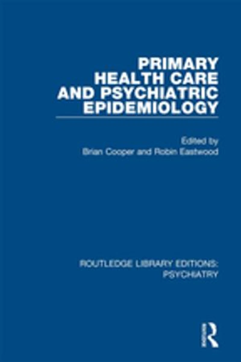 Primary Health Care And Psychiatric Epidemiology