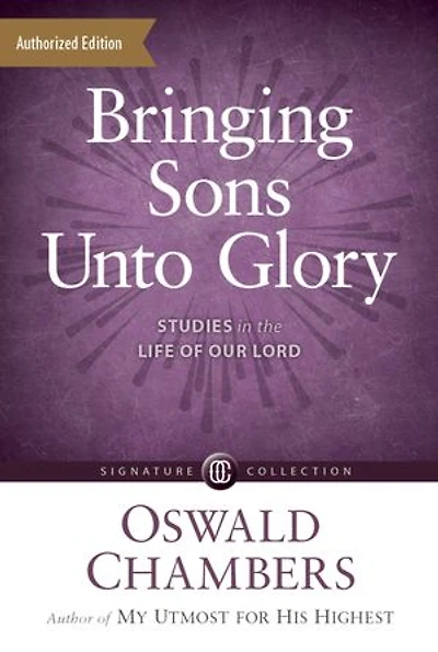 Bringing Sons Unto Glory: Studies in the Life of Our Lord