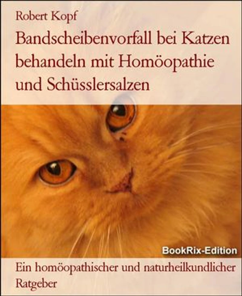 Bandscheibenvorfall bei Katzen behandeln mit Homöopathie und Schüsslersalzen: Ein homöopathischer und naturheilkundlicher Ratgeber