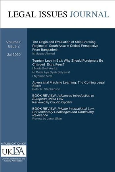 Legal Issues Journal 8(2): Legal Issues Journal, #8.2