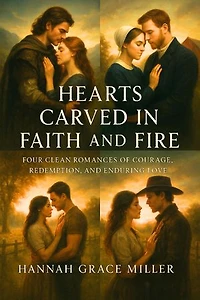 Hearts Carved in Faith and Fire: Four Clean Romances of Courage, Redemption, and Enduring Love