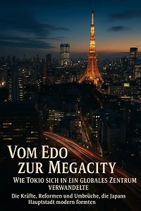 Vom Edo zur Megacity: Wie Tokio sich in ein globales Zentrum verwandelte: Die Kräfte, Reformen und Umbrüche, die Japans Hauptstadt modern formten