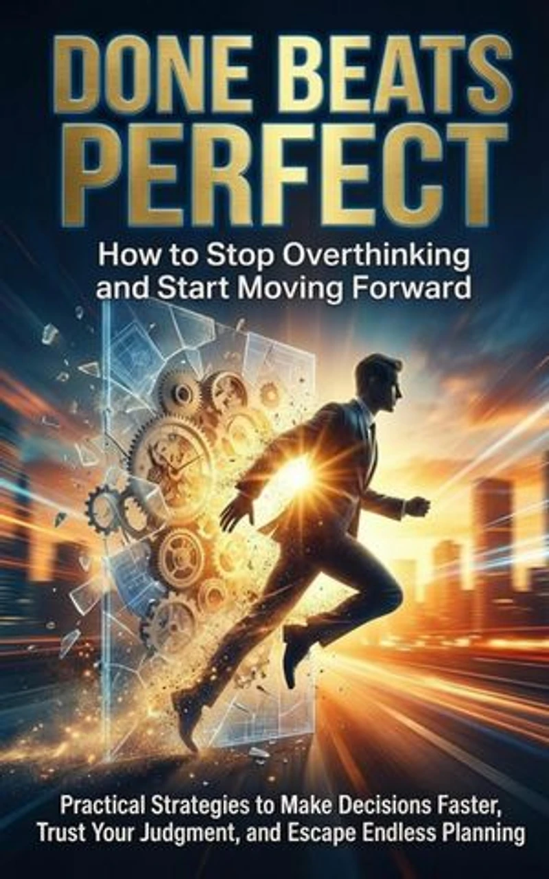 Done Beats Perfect: How to Stop Overthinking and Start Moving Forward: Practical Strategies to Make Decisions Faster, Trust Your Judgment, and Escape Endless Planning
