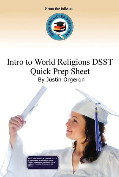 Introduction to World Religions DSST Quick Prep Sheet