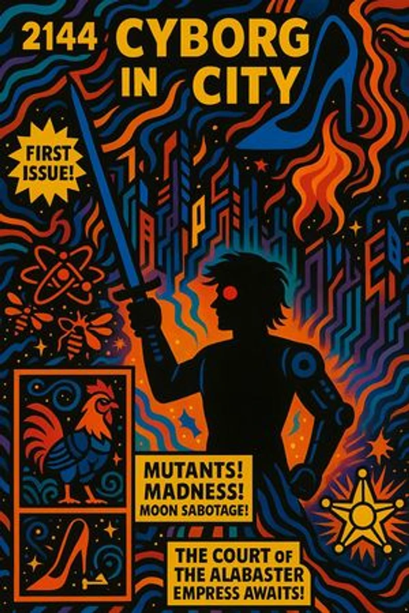Cyborg in the City: 2144, #1