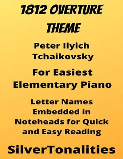 1812 Overture Easiest Elementary Piano Sheet Music