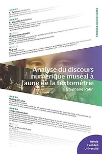 Analyse du discours numérique muséal à l'aune de la textométrie