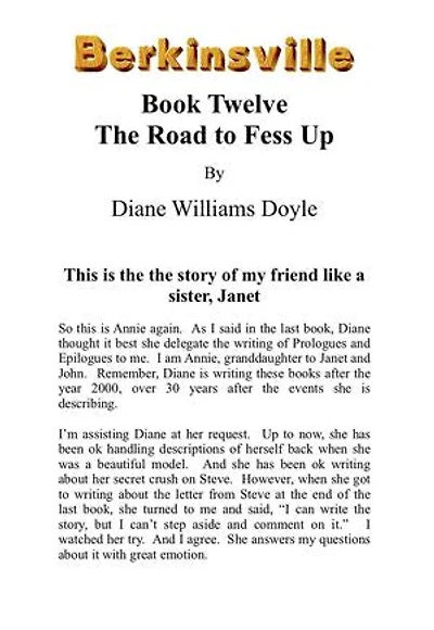 Book Twelve: Road to Fess Up: Berkinsville, #12