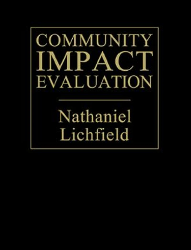 Community Impact Evaluation: Principles And Practice