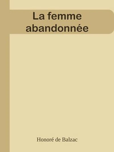 La femme abandonnée