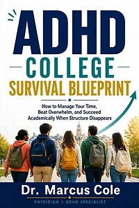 ADHD College Survival Blueprint: How to Manage Your Time, Beat Overwhelm, and Succeed Academically When Structure Disappears