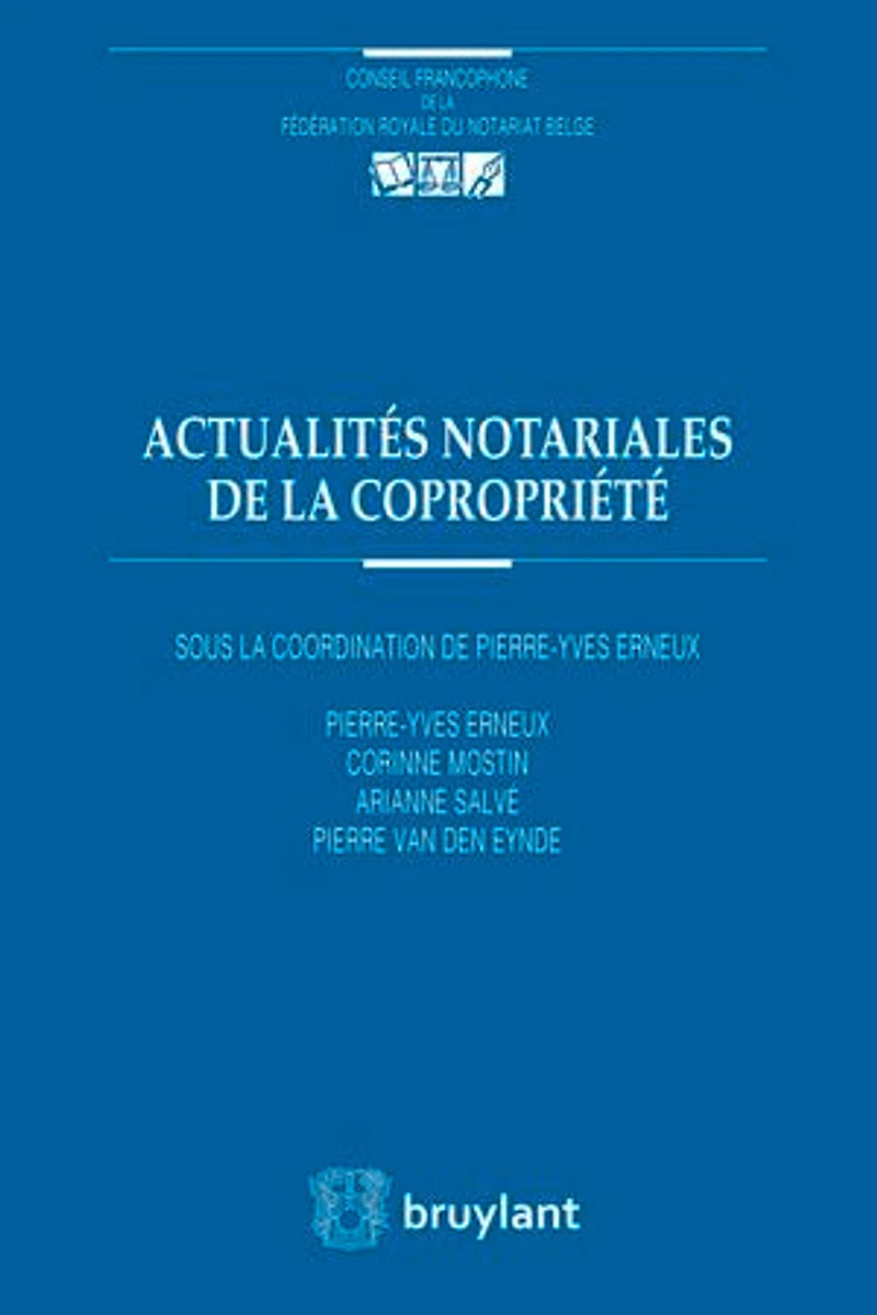 Actualités notariales de la copropriété