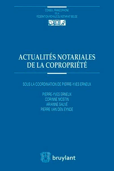 Actualités notariales de la copropriété
