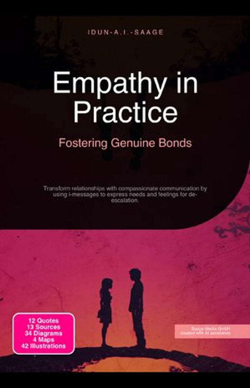 Empathy in Practice: Fostering Genuine Bonds: Transform relationships with compassionate communication by using i-messages to express needs and feelings for de-escalation.