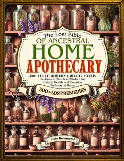 The Lost Bible of Ancestral Home Apothecary: 500+ Ancient Remedies & Healing Secrets | Rediscover Timeless Wisdom for Natural Health and Everyday Wellness at Home