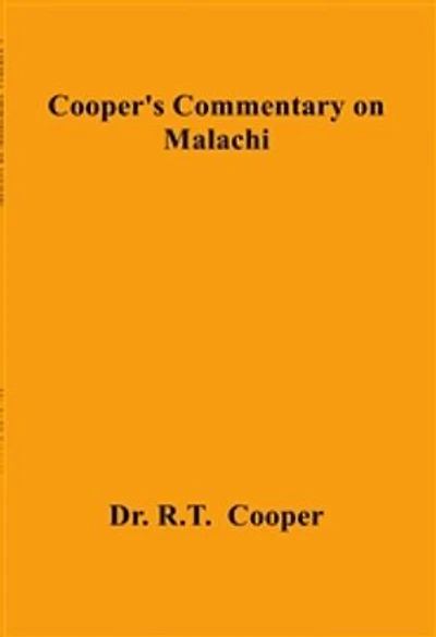 Cooper's Commentary On Malachi