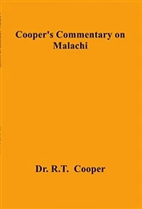 Cooper's Commentary On Malachi