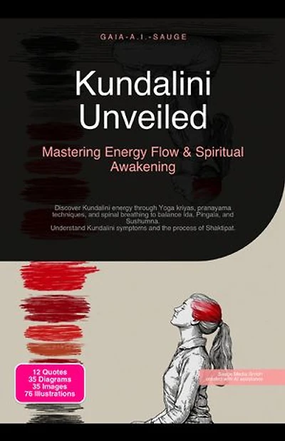 Kundalini Unveiled: Mastering Energy Flow & Spiritual Awakening: Discover Kundalini energy through Yoga kriyas, pranayama techniques, and spinal breathing to balance Ida, Pingala, and Sushumna. Understand Kundalini symptoms and the process of Shaktipat.