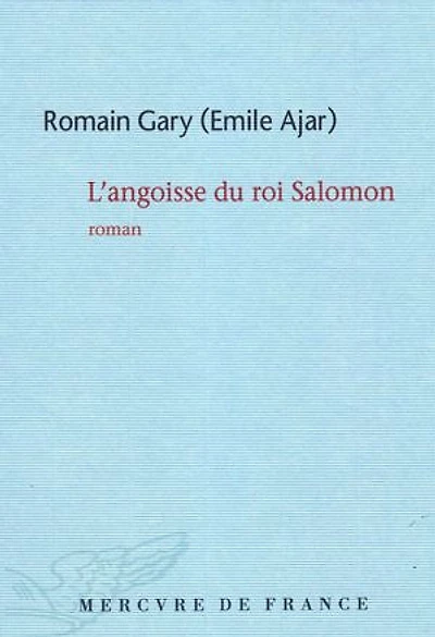 L'angoisse du roi Salomon