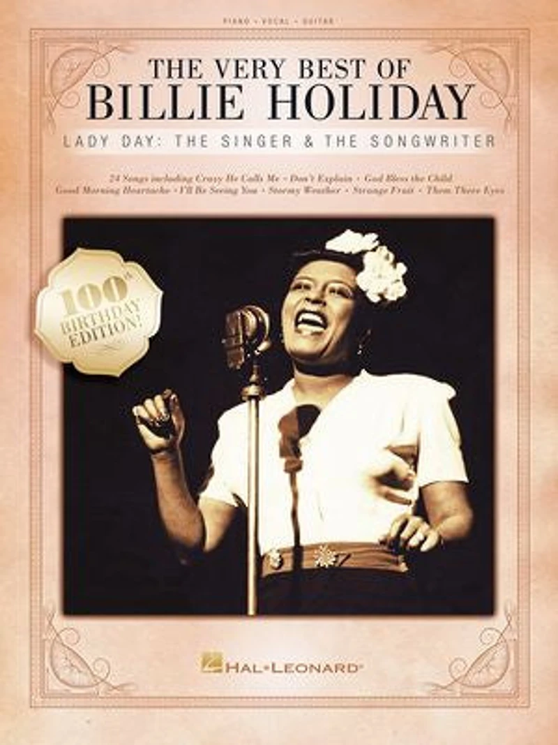 The Very Best Of Billie Holiday: Lady Day: Singer & Songwriter