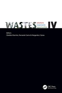 WASTES: Solutions, Treatments and Opportunities IV: Selected Papers from the 6th International Conference Wastes 2023, 6 - 8 September Coimbra, Portugal