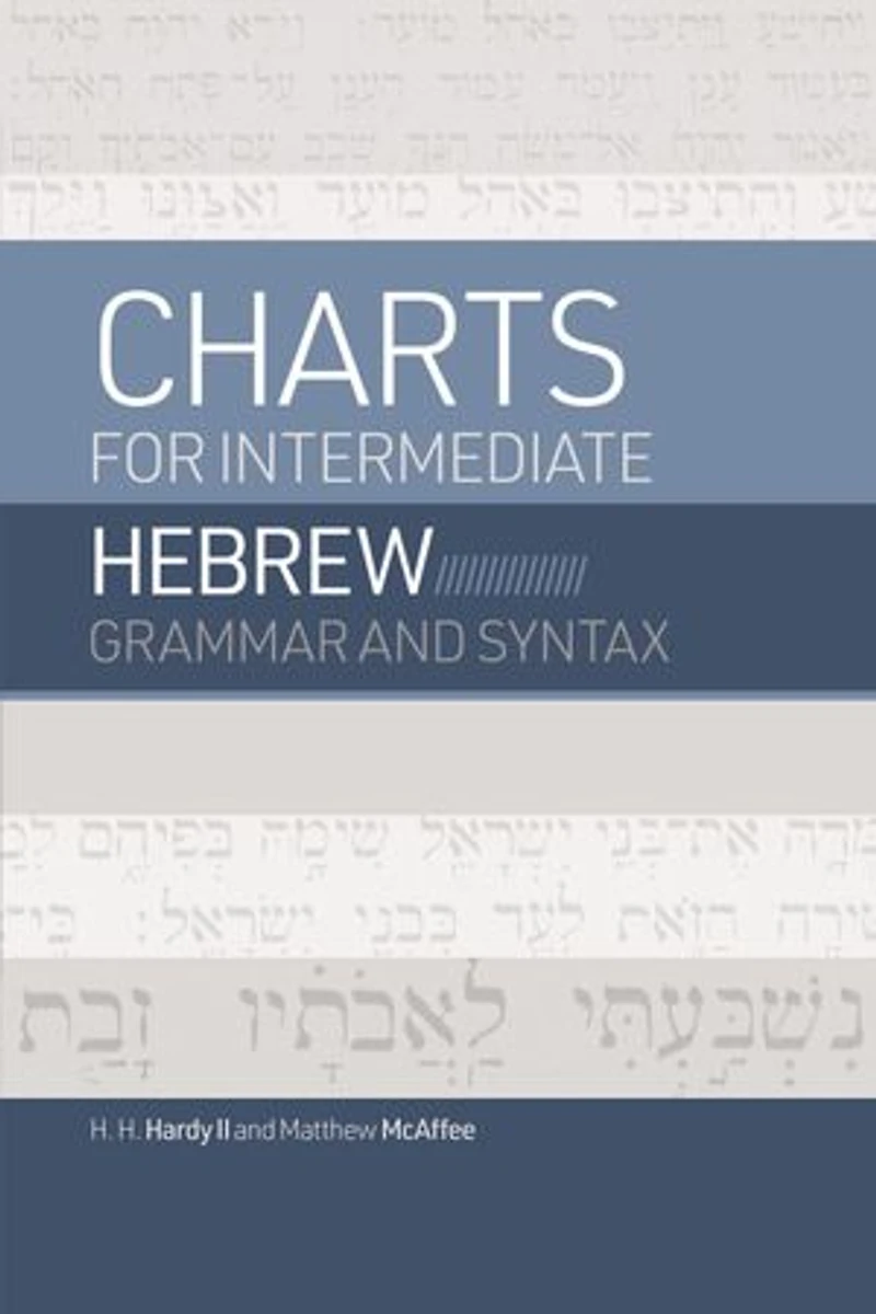 Charts for Intermediate Hebrew Grammar and Syntax: A Quick Reference Guide to Going Deeper with Biblical