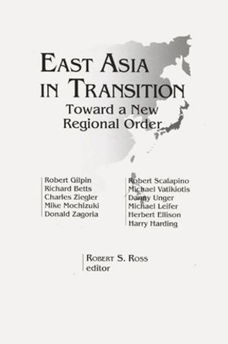 East Asia Transition:: Toward a New Regional Order