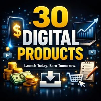 30 Digital Products You Can Launch Today