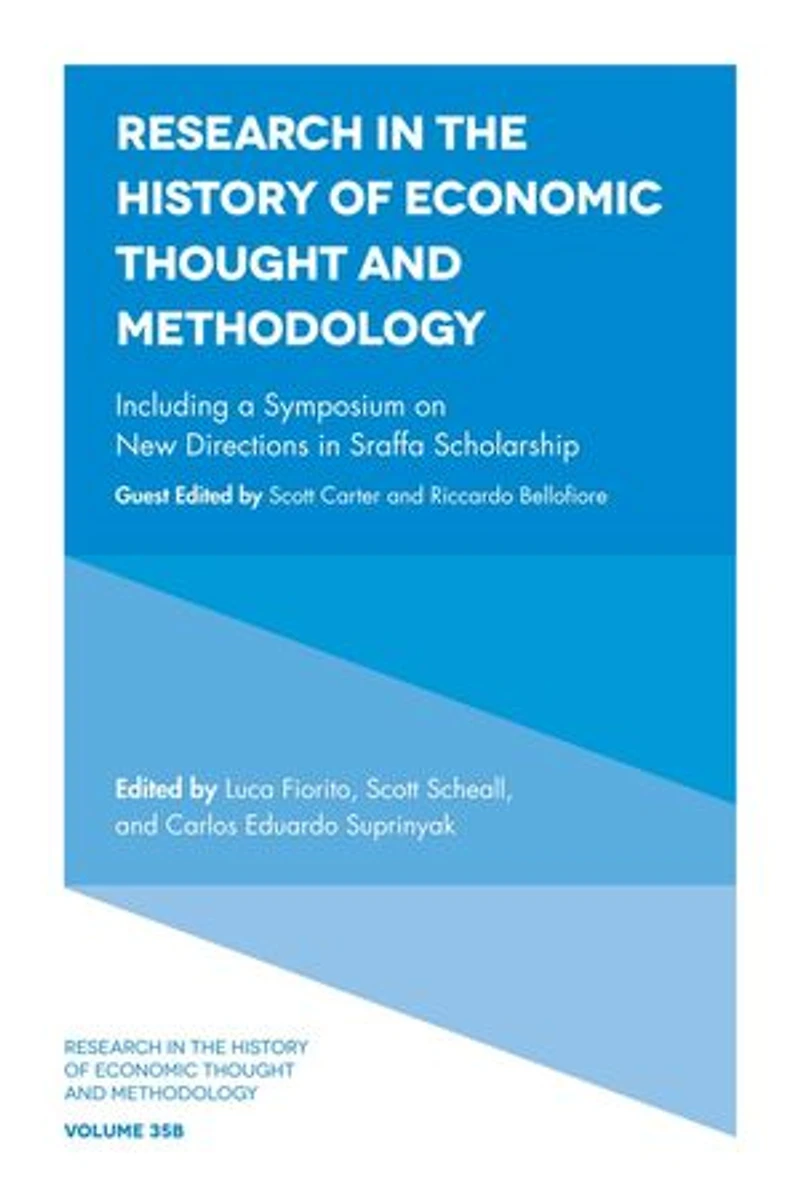 Including a Symposium on New Directions Sraffa Scholarship