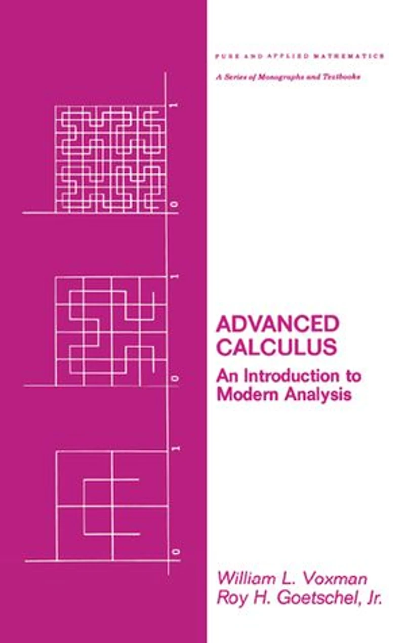 Advanced Calculus: An Introduction To Modern Analysis