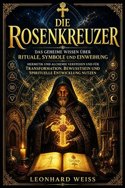 Die Rosenkreuzer: Das geheime Wissen über Rituale, Symbole und Einweihung – Hermetik und Alchemie verstehen und für Transformation, Bewusstsein und spirituelle Entwicklung nutzen